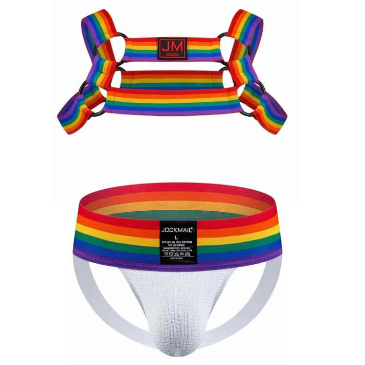 Pride Rainbow Nylon Harness