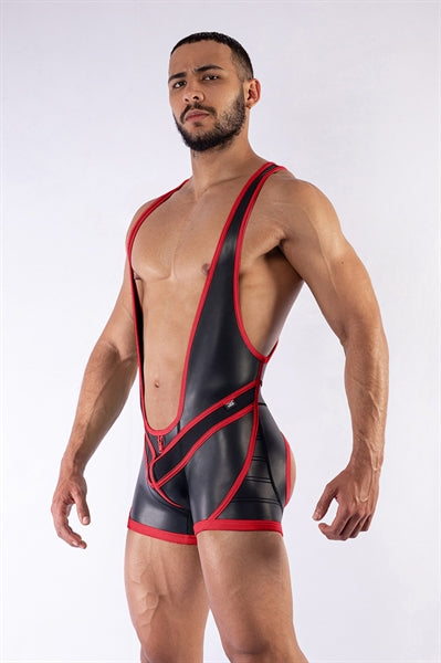 Neoprene Wrestling Suit - Open Back