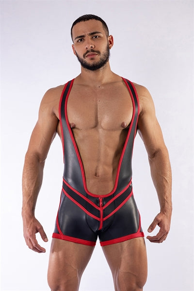 Neoprene Wrestling Suit - Open Back