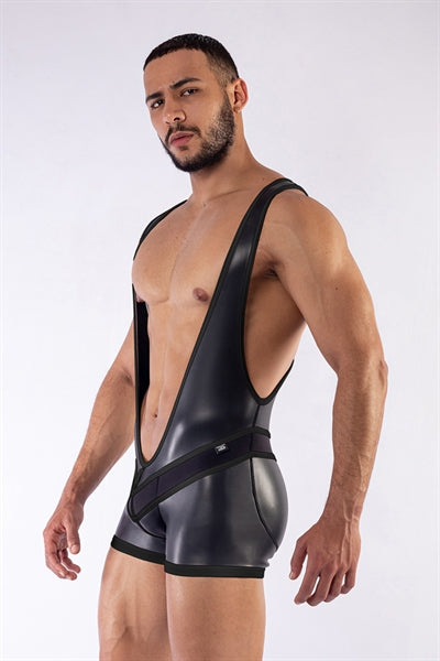 Neoprene Wrestling Suit With Zipper Back